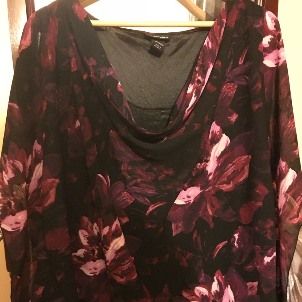 Sleeveless Lane Bryant dress top.
